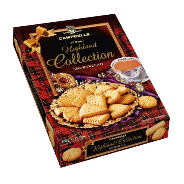 All Butter Highland Collection Shortbread Biscuits Campbells 300g